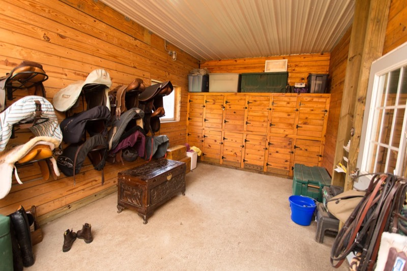 Riders and horses at Nimble Creek Farm