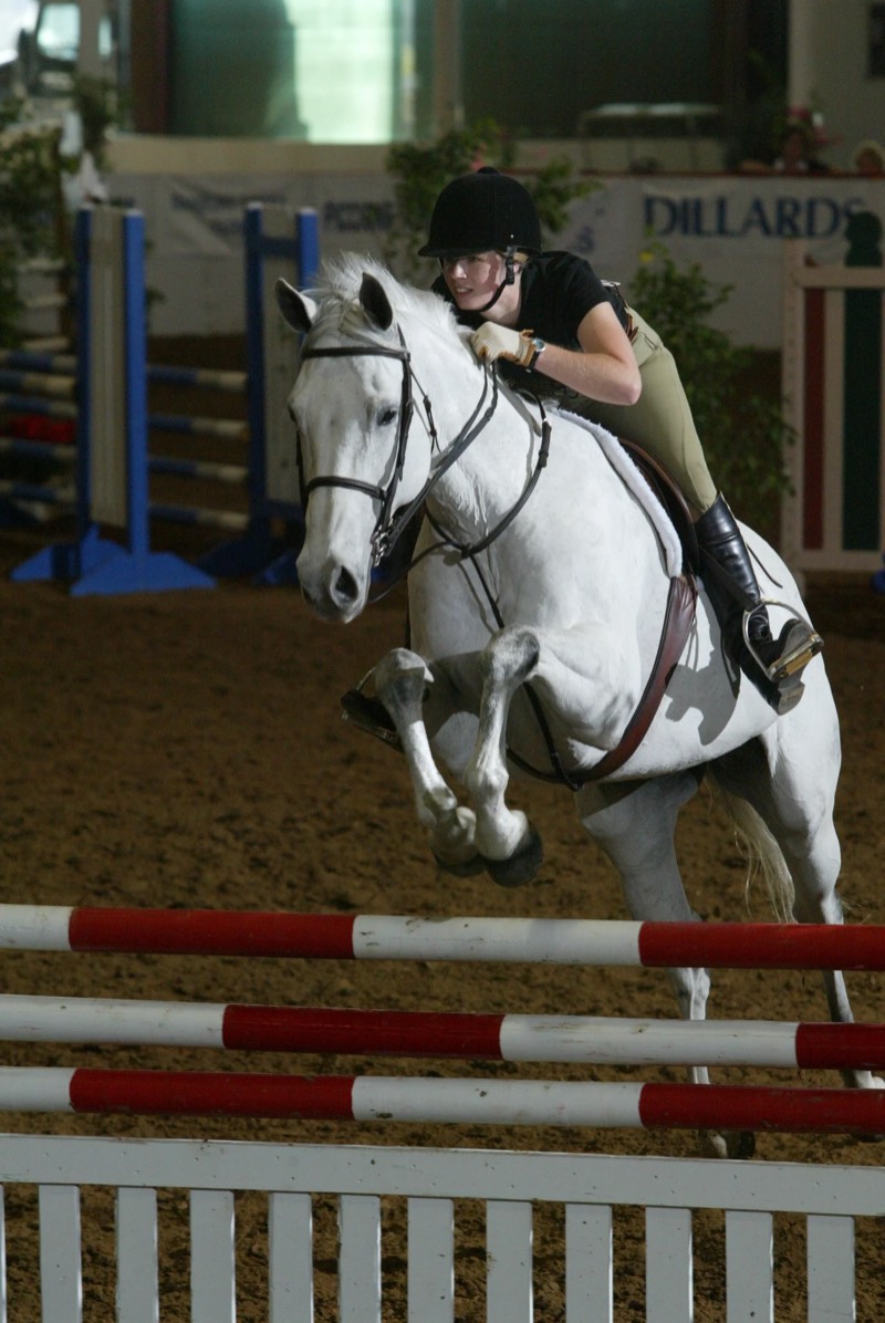 The riding arena at Nimble Creek Farm