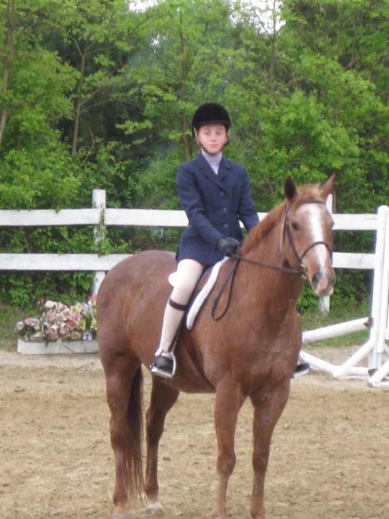 A private riding lesson at Nimble Creek Farm, Eastampton NJ